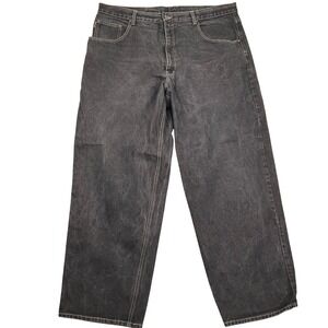 Pelle Pelle Marc Buchanan Jeans Men 42 Gray Acid Loose Fit Hong Kong Hip Hop VTG